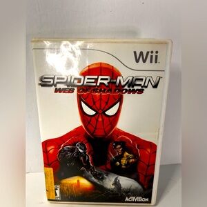 Spider-Man: Web of Shadows Nintendo Wii 2008 CIB Complete - Tested